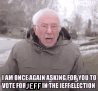 Jeff Vote For Jeff GIF - Jeff Vote For Jeff Vote GIFs