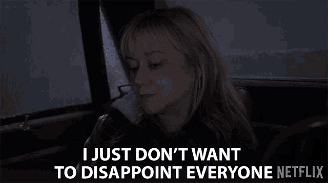 I Just Dont Want To Disappoint Everyone Megyn Price GIF - I Just Dont Want To Disappoint Everyone Megyn Price Mary GIFs