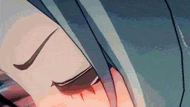 a close up of a person 's face with a sharp eyebrow