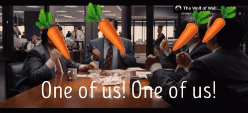 Carrot Carrot Mafia GIF - Carrot Carrot Mafia One Of Us GIFs