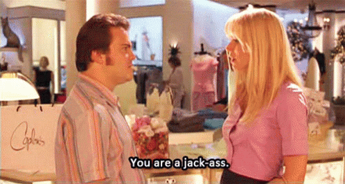 You Are A Jack-ass GIF - Jack Ass Gwyneth Paltrow Jack Black GIFs