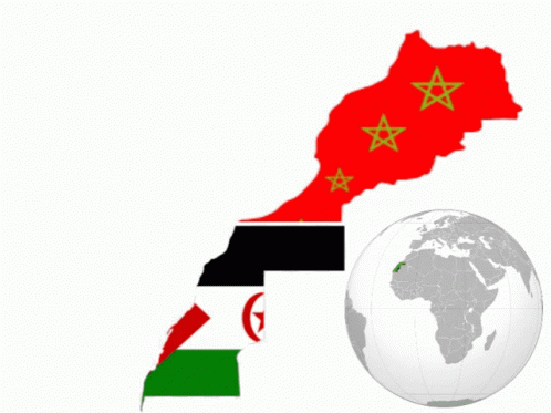 Rasd Western Sahara GIF - Rasd Western Sahara Map GIFs