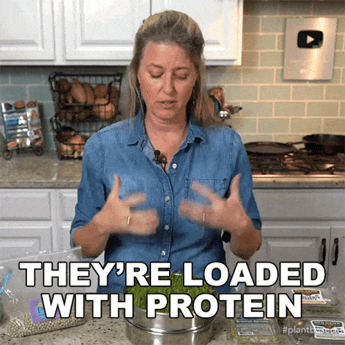 Theyre Loaded With Protein Jill Dalton GIF - Theyre Loaded With Protein Jill Dalton The Whole Food Plant Based Cooking Show GIFs