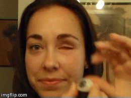 How To Put In A Prosthetic Eye GIF - Prostheticeye How To Cool GIFs