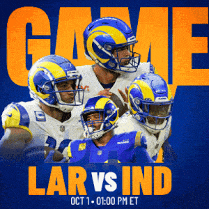 Indianapolis Colts Vs. Los Angeles Rams Pre Game GIF - Nfl National Football League Football League GIFs