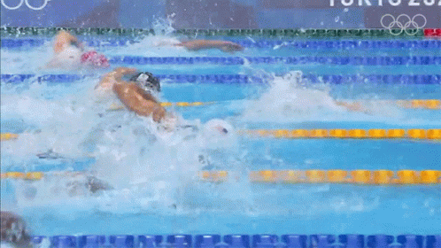 Swimming Zach Apple GIF - Swimming Zach Apple Kliment Kolesnikov GIFs