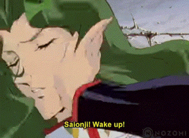 Saionji Wake Up Anime GIF - Saionji Wake Up Wake Up Anime GIFs