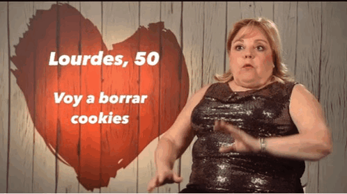 Lourdes Borrar Cookies GIF - Lourdes Borrar Cookies GIFs