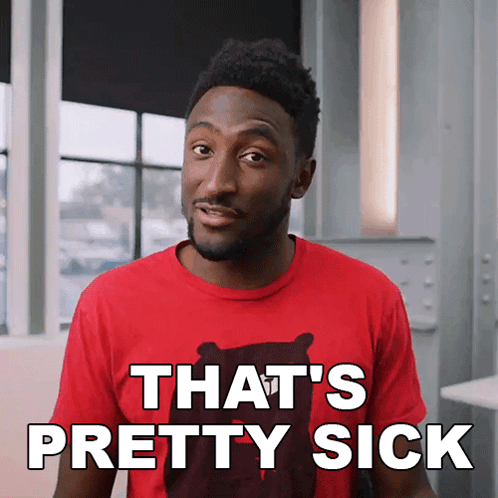 That'S Pretty Sick Marques Brownlee GIF - That'S Pretty Sick Marques Brownlee That'S Wild GIFs
