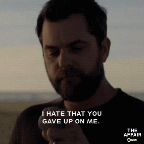 I Hate That You Gave Up On Me Sad Face GIF - I Hate That You Gave Up On Me Sad Face Setting Free GIFs