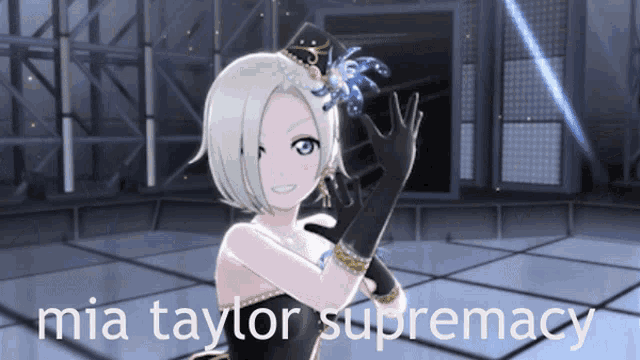 mia taylor supremacy is the name of the girl in the video