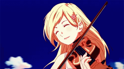 Anime Music For You GIF - Anime Music For You Playing Violin GIFs