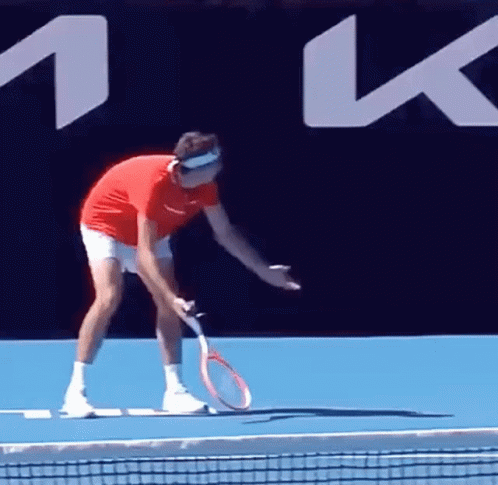 Taylor Fritz Racquet Drop GIF - Taylor Fritz Racquet Drop Tennis Racket GIFs