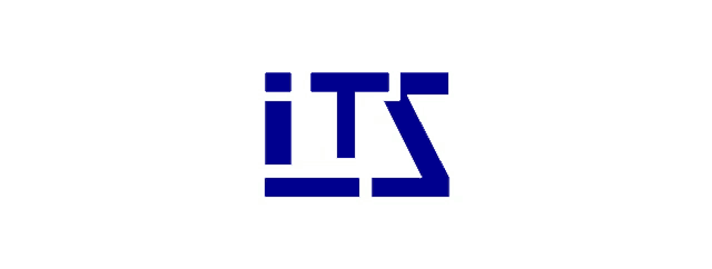 a blue and white logo for legal translation and business services