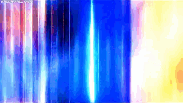 a blue and yellow background with the words cyber next big thing written on the bottom