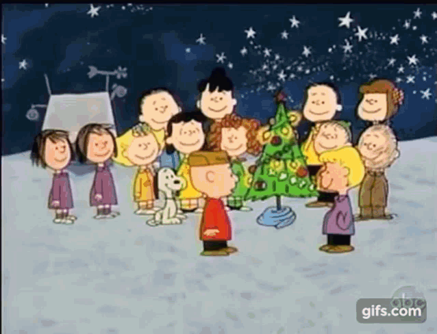 A Charlie Brown Christmas Tree GIF - A Charlie Brown Christmas Tree Star GIFs