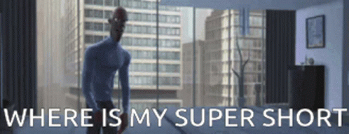 Where Is My Super Short Frozone GIF - Where Is My Super Short Frozone Pixar GIFs