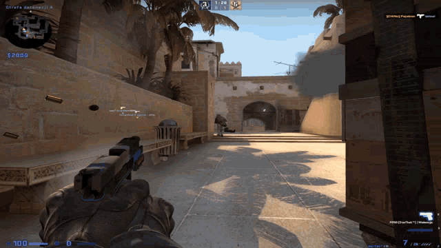 a person holding a gun in a video game with the number 52800 on the screen