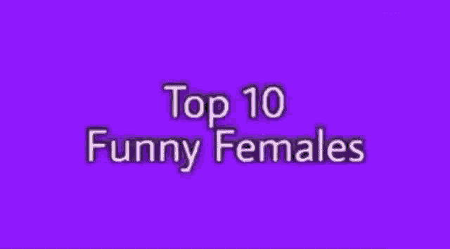 a purple background with the words top 10 thanks for watching fulfilling females