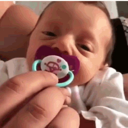 Baby Pacifier GIF - Baby Pacifier Bad Finger GIFs