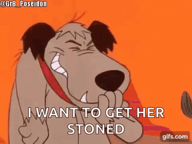 Laughing Muttley GIF