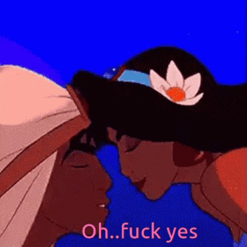 Aladdin Jasmine GIF - Aladdin Jasmine Kiss GIFs