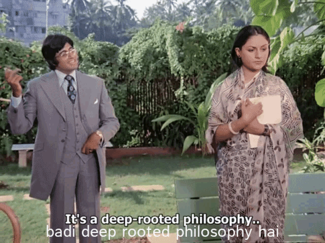 Chupke Chupke Amitabh Bachchan GIF - Chupke Chupke Amitabh Bachchan Philosophy GIFs