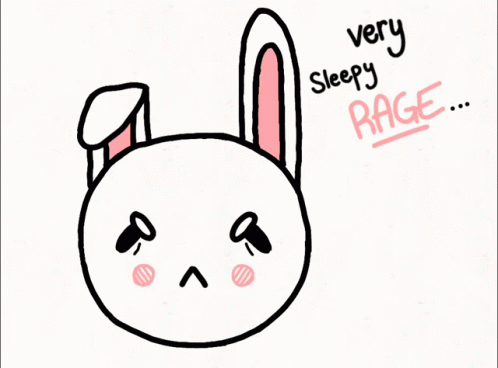Sleepy Rage GIF - Sleepy Rage Cute GIFs