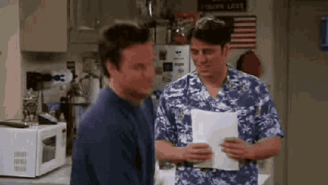 You Must Choose Chandler GIF - You Must Choose Chandler Joey GIFs