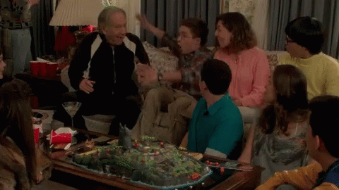 Holiday Party The Goldbergs GIF - Holiday Party The Goldbergs GIFs