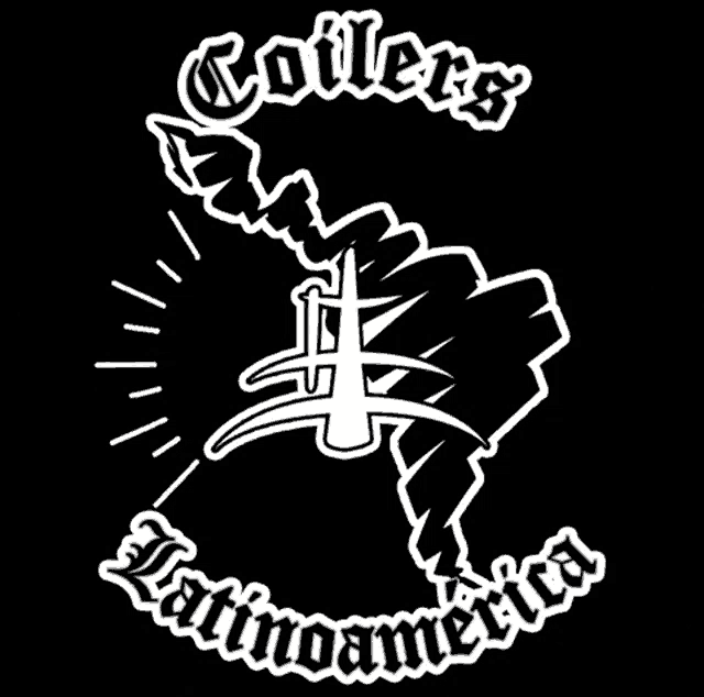 a white logo on a black background that says ' coller 's latinoamerica '