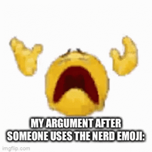Nerd Alert GIF - Nerd Alert Emoji GIFs