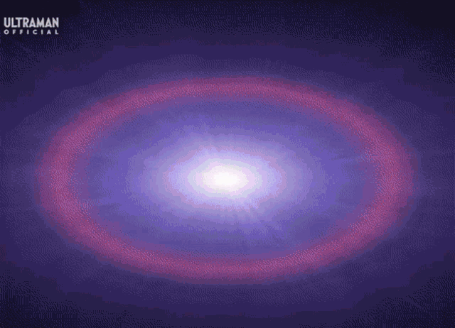 a purple background with a white burst of light coming out of it .