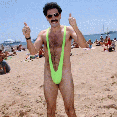 Mankini Borat GIF - Mankini Borat Nice GIFs