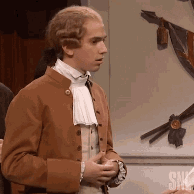 Nope Founding Father GIF - Nope Founding Father Saturday Night Live GIFs