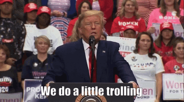 Trump Troll GIF