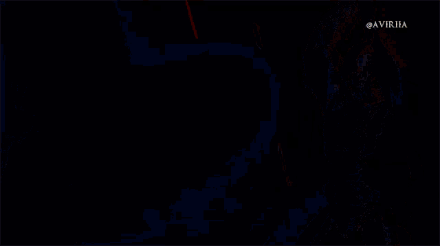 a red background with a white light coming out of the corner