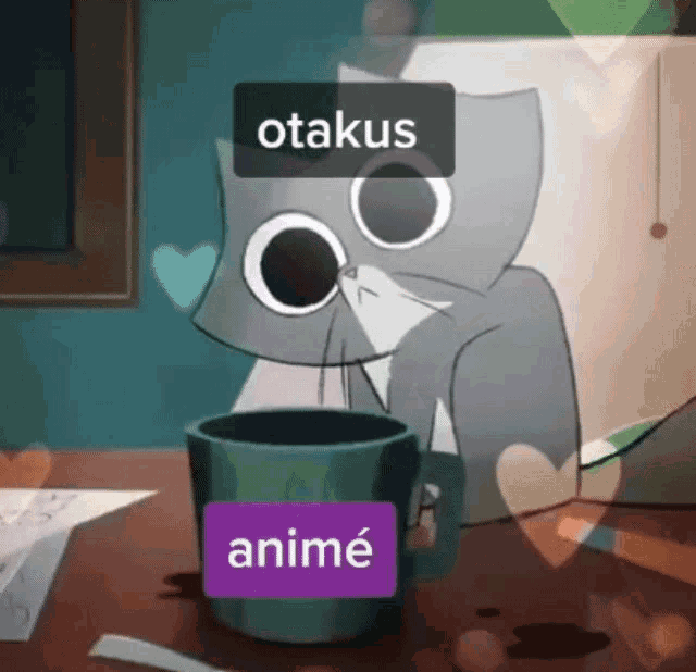 Cute Cat Anime GIF