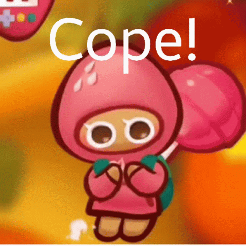 Cookie Run Strawberry Cookie GIF - Cookie Run Strawberry Cookie Cope GIFs