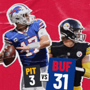 pittsburgh steelers and buffalo bills are playing a game