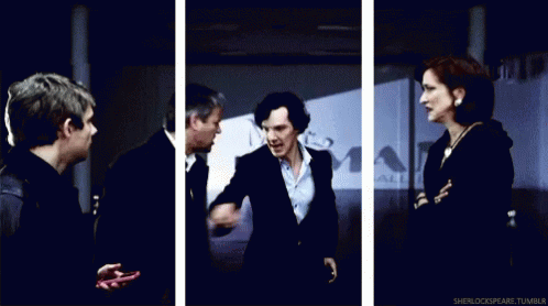 Benedict Cumberbatch Sherlock GIF - Benedict Cumberbatch Sherlock Martin Freeman GIFs