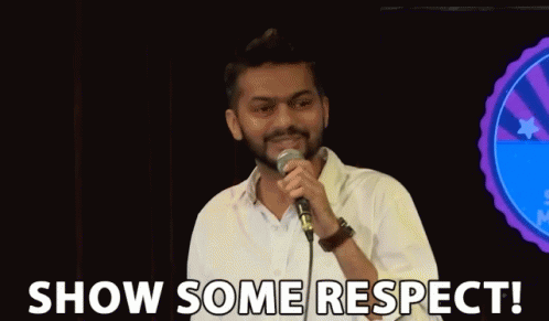 Show Some Respect Admiration GIF - Show Some Respect Admiration Appreciation GIFs