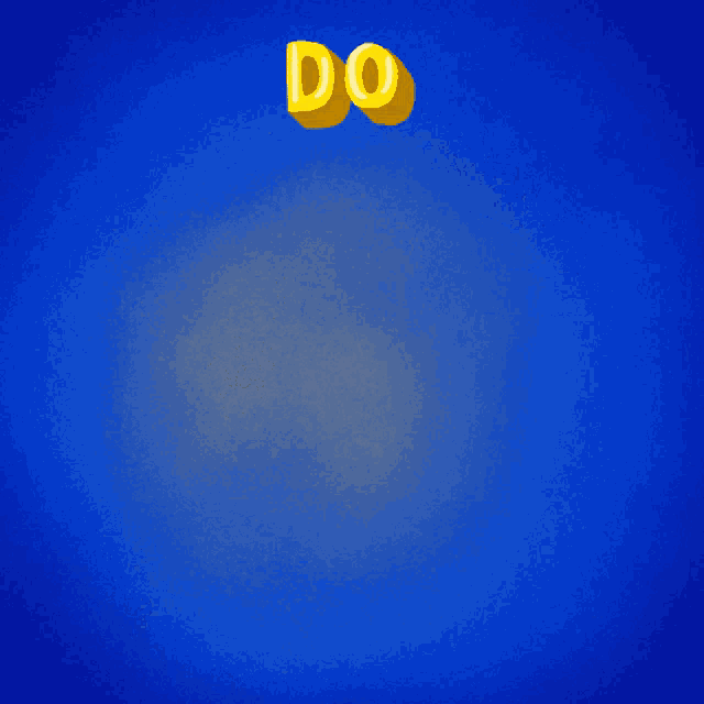 a blue background with the words do your duty in yellow letters