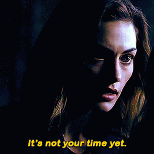 The Originals Hayley Marshall GIF - The Originals Hayley Marshall Its Not Your Time Yet GIFs