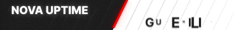 a black and white background with the words nova uptime written on it