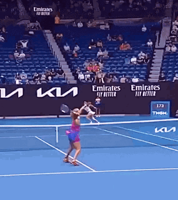 Naomi Osaka Overhead Smash GIF - Naomi Osaka Overhead Smash Tennis GIFs