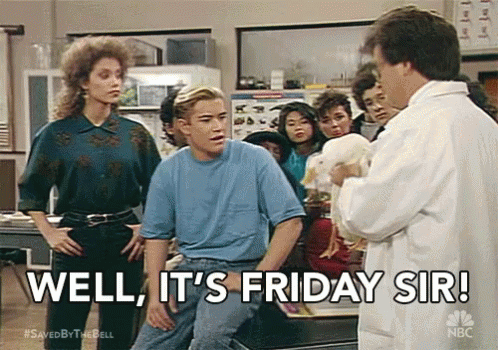 Well Its Friday Tgif GIF - Well Its Friday Its Friday Tgif GIFs