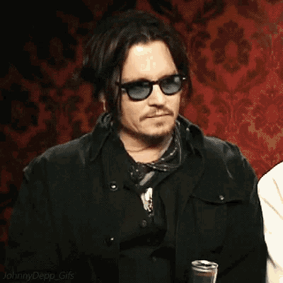 Johnny Depp Interview GIF - Johnny Depp Interview Laugh GIFs