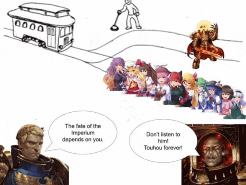 the fate of the imperium depends on you and don t listen to him touhou forever