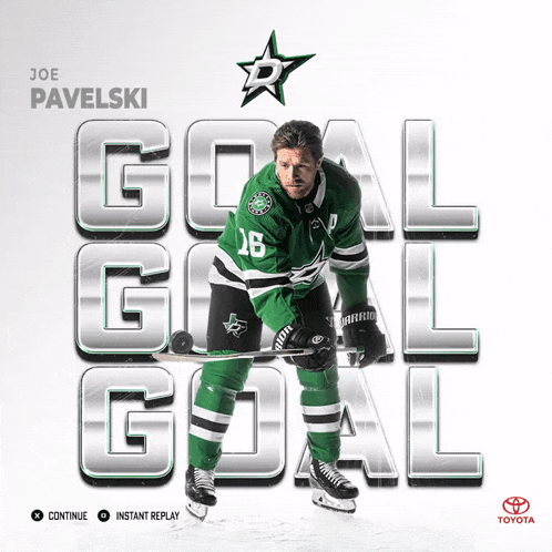 Joe Pavelski Stars Goal GIF - Joe Pavelski Stars Goal One State One Team GIFs